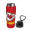 Μπουκάλι νερού Kansas City Chiefs, μονωμένο ποτήρι από ανοξείδωτο ατσάλι 18oz με καπάκι, 2