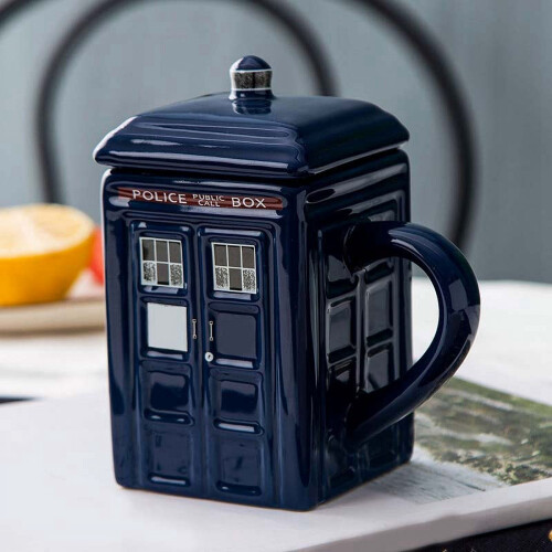 Caneca de cerâmica para café da manhã, elegante e sofisticada, ideal para escritório, casal e casa, com estilo retrô. 1