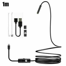 5.5MM HD USB Endoscope Borescope Snake Inspection Camera for Android Inspection 5.5mm1m