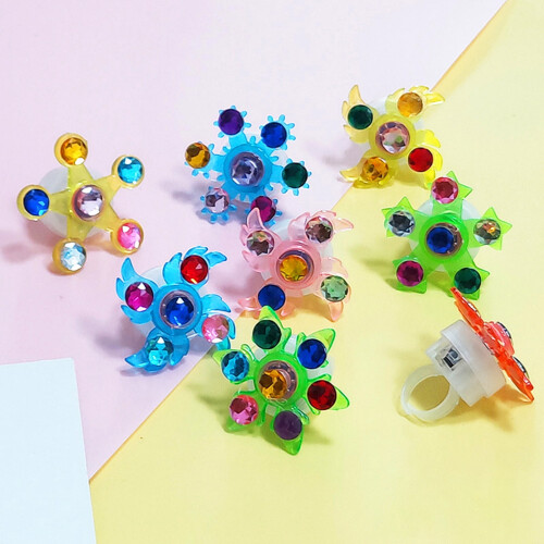 5 τεμάχια βραχιόλια Fidget Spinner για παιδιά που φωσφορίζουν στο σκοτάδι, 2