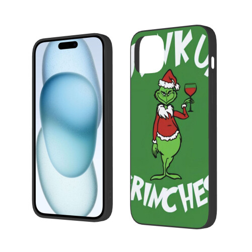 Capa para celular Grin-Ch compatível com iPhone 15, capa protetora resistente a impactos com PC + TPU para câmera dupla, compatível com iPhone 15. 1