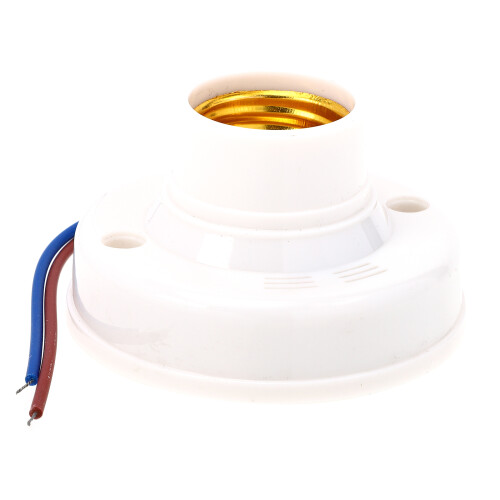 Mizh2Pcs Smart Sound Light Control Lamp Bottom Fitting Stevige E27-fitting