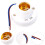 Mizh2Pcs Smart Sound Light Control Lamp Bottom Fitting Stevige E27-fitting 6