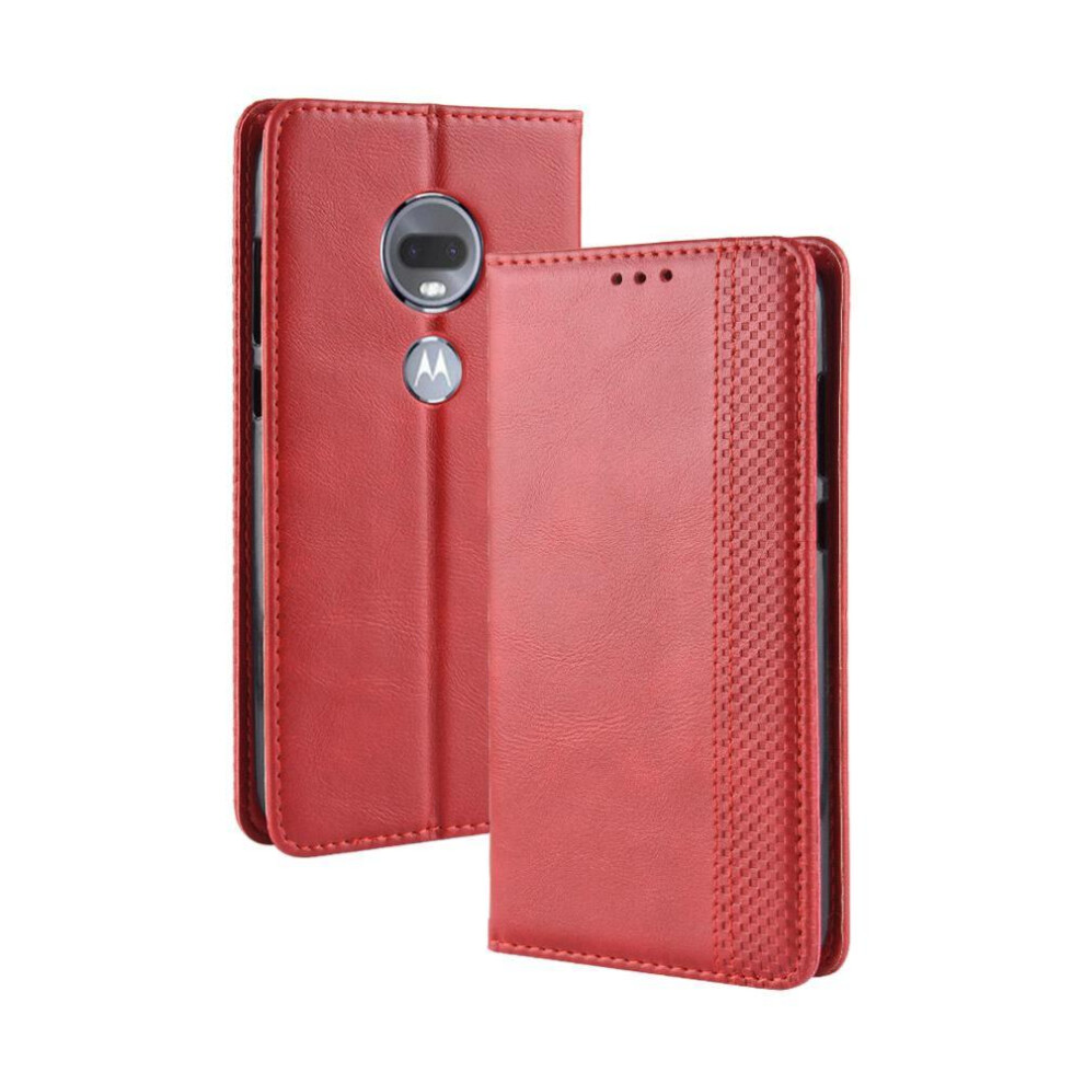 Case For Motorola Moto G7 Wallet Pu Leather Magnetic Closure 9149926938668