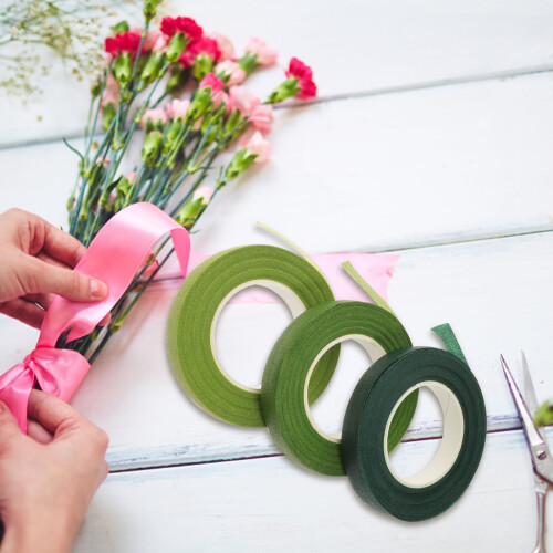 6 ruller buketstilkindpakningstape til blomsterarrangementer 1