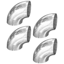 Accessories Exhaust Handrail Hardware Hardwares Fitting Stainless Steel Elbow Joint 4 Pcs