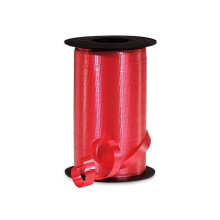 1 Stück, knallrotes Kräuselband, 3/8 Zoll x 250 Yards, zum Verpacken von Geschenken, Ballons und Schleifen, hergestellt in den USA
