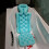 Luxury Bath Pillow with Secure Suction Grip, Ergonomic Neck and Back Support, Waterproof Blue 2