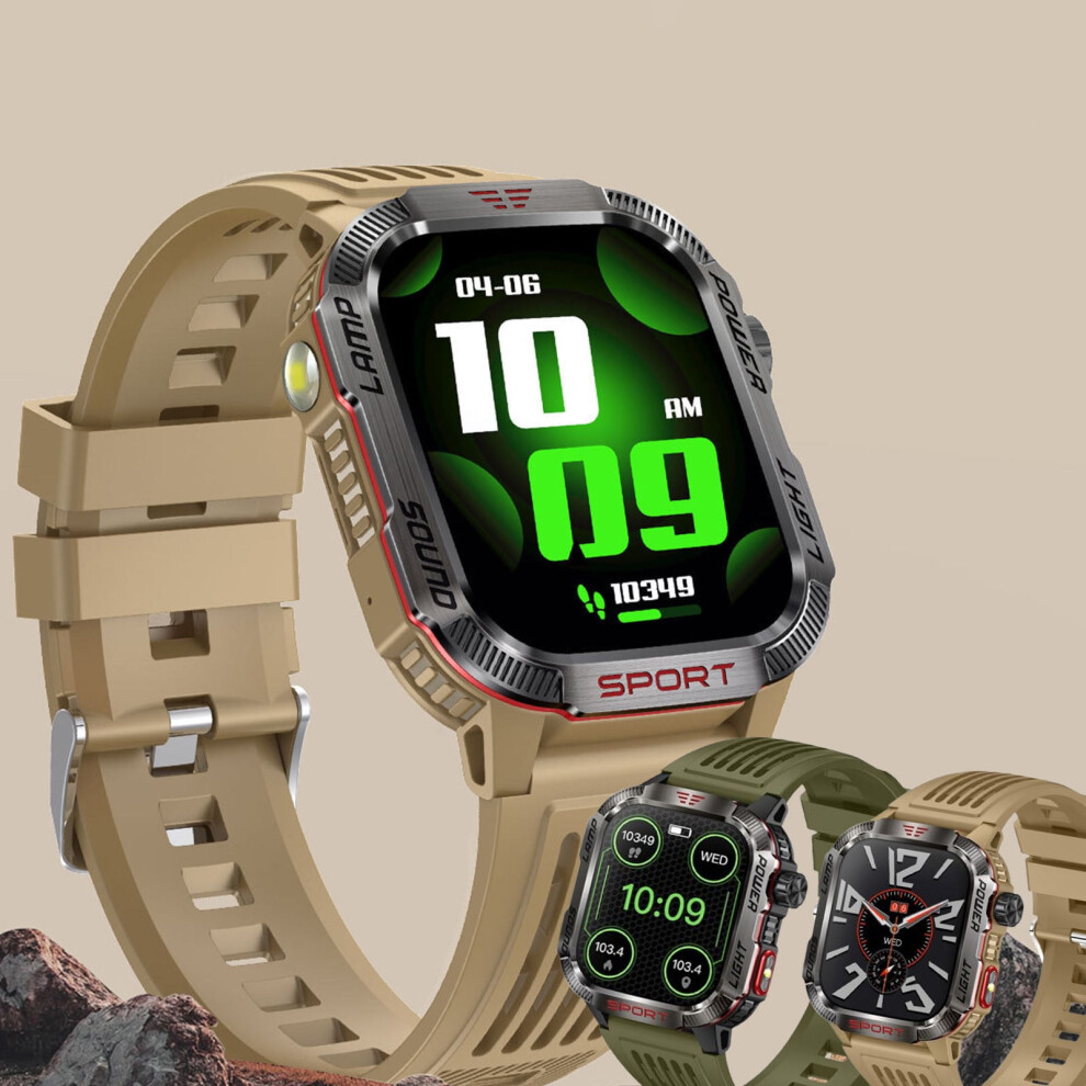 Jacenvly Smart Watch Compatible With Hd Display, Bluetooth Calling, Long Battery Life, Custom Dials & Patterns 9149926941767
