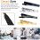 CNKOO4Pcs Κλιπ Γραβάτας για Άνδρες Σετ Κλιπ Γραβάτας για Κανονικές Γραβάτες Γραβάτας 5