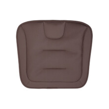 Coussin de siège auto en cuir toutes saisons, housse de siège en cuir entièrement fermée et respirante.