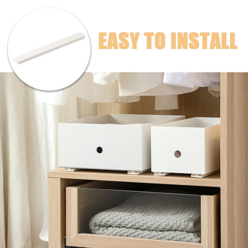 4 τεμάχια συρταριέρες ντουλαπιού, ράγες συρταριού χωρίς τρύπημα, ανταλλακτικά, 1