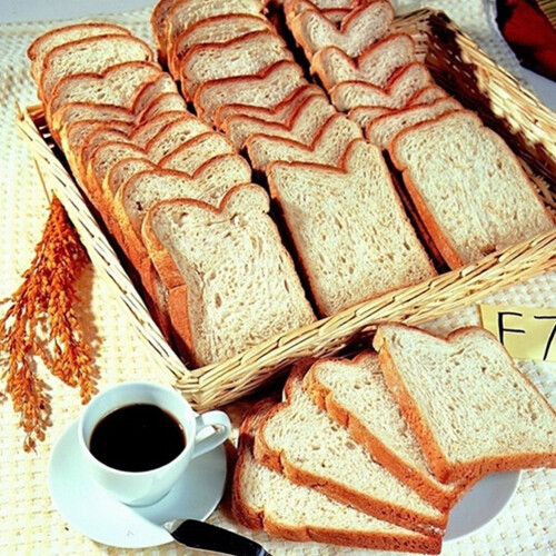 Sandwich Bread Toaster Scrambles Loaf Slice Cutter Cake White 1