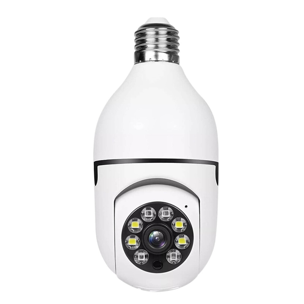 Dg00 Light Bulb Camera 2.4Ghz Wifi Outdoor, 1080P E27 Light Bulb Camera Security Camera, Indoor 360 Home Security Cameras, Full Color Day And Night 9004841181738