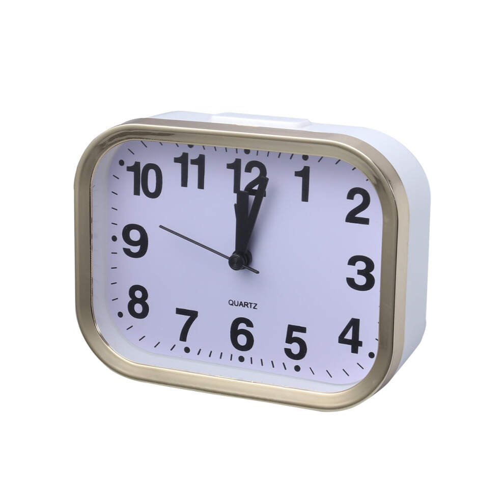 unbranded Clock Alarm Quartz Analog Alarm Clock Kids Alarm Clock Quiet Care Clock Alarm Clock for Kids Silent Alarm Clock Office
