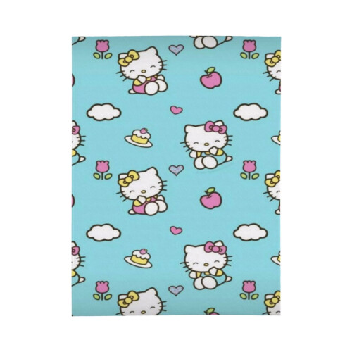 Κουβέρτα Hello Kitty από φλις, εξαιρετικά μαλακή και άνετη, για άνδρες, γυναίκες, 1