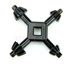 Universal 4 Way Drill Chuck Key, Multi Size 6mm13mm Replacement Fits Most Power Tools