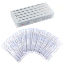 50pcs Disposable Tattoo Needles Mixed Sizes Presterilized for Lining and Shading