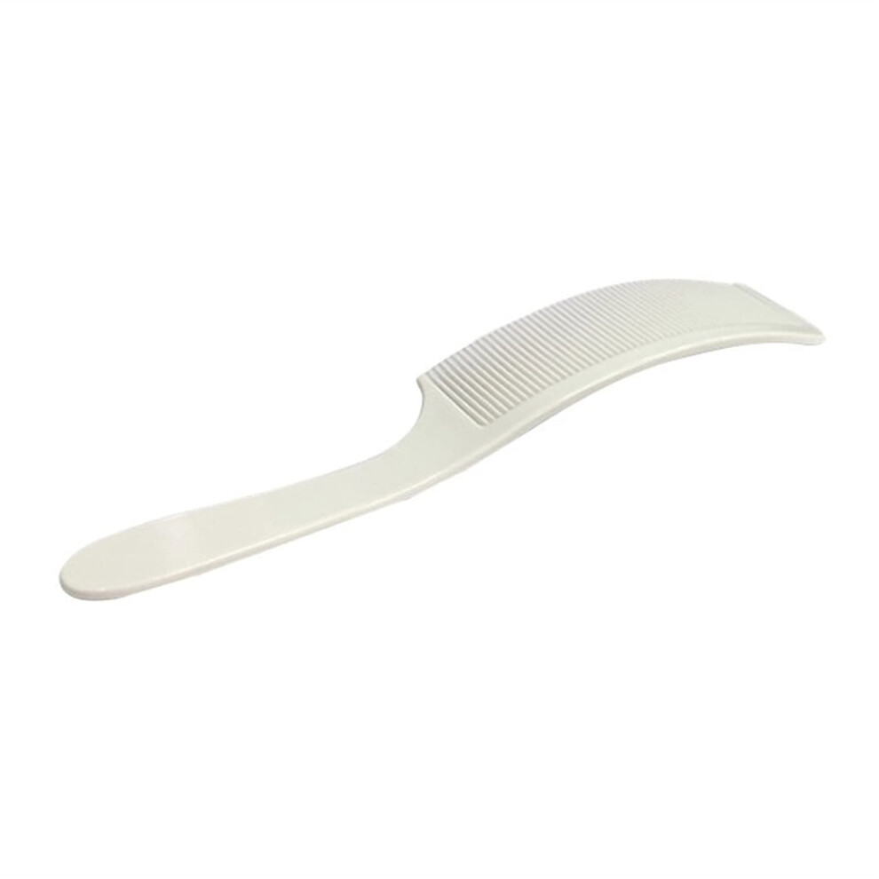 Unisex Professional Curved Clipper Comb For Barbers With Ergonomic Design And Antistatic Smooth Surface
