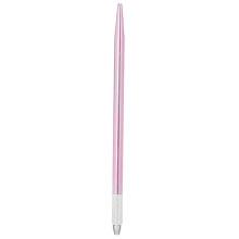 Microblading Pen Lightweight Ergonomic Aluminum Alloy for Eyebrow Lip Eyeliner Tattoo Pink