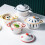 Ceramic Bowl Set with Lids Dishwasher Safe Souffle Baking Bowls for Versatile Serving 2