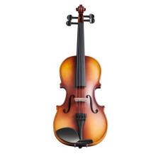 Violino 4/4-Duoku-Kit Violino Iniciantes-com Estojo-Colofônia-Arco-Omoplata-Ponte-Ajustador-Cordas de Substituição-Ajuste Fácil