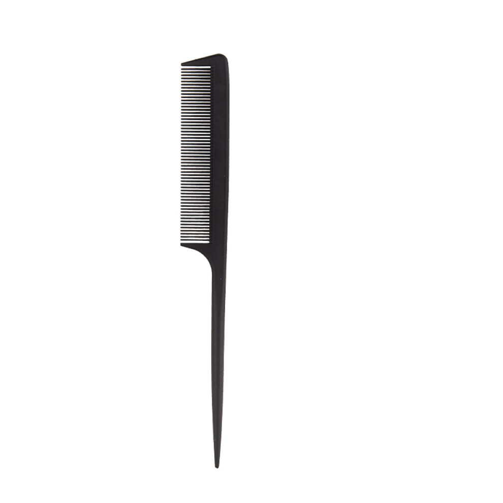 Carbon Fiber Hair Styling Comb AntiStatic Detangling for Long Curly Hair with NonSlip Grip