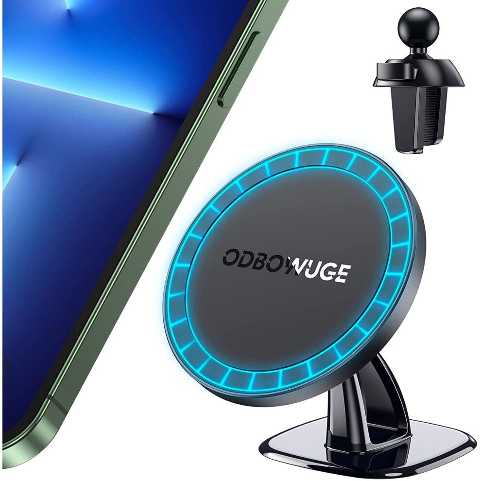 Magsafe Car Mount For Compatible With Iphone 13,Magnetic Phone Holder For Car Dashboard Air Vent,Mag Safe Accessories Magnet Car Mounts 9322103602358