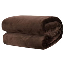 Avtoify Super Soft Warm Warm Micro Plush Fleece Blanket Throw Rug Sofa Bedding Coffee