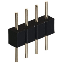Poaug LED Light Liquidación para Pin Connecter4Male LED Lighting pcs SMD RGB20 3528Strip5050Connector LED Light en oferta Decoración del hogar Negro