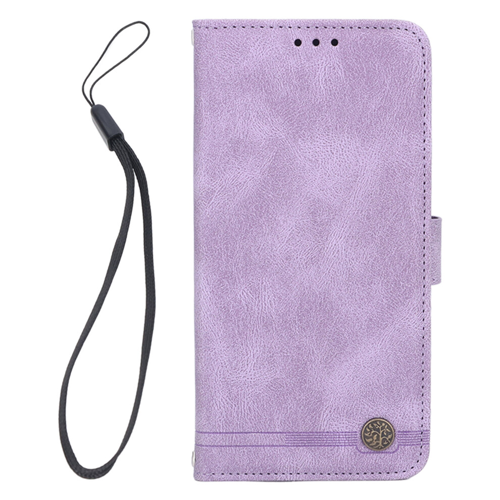 Wallet Case For Smartphone, Magnetic Closure Pu Leather Tpu Inner Shockproof Flip Case With Wrist Strap And Card Holder, Stand Function, Full 9358999176307
