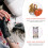 Magnetic Nail Practice Display Stand with Stable Ceramic Base for Manicure Training 5