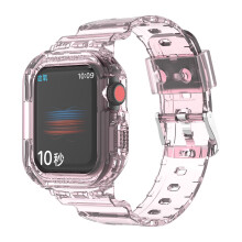 Pustende sportreim, kompatible klokkereim med mykt TPU-materiale for Apple Watch-serien 9 8 7SE6 5 4 3 2 1, lett og enkel å installere.