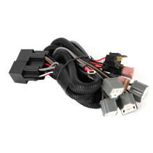 Cablaggio universale con relè per luci HID, configurazione relè SPST, kit di cablaggio per batteria per impieghi gravosi compatibile con sistemi da