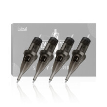Tattoo Cartridge Needles 1209RS 0.35mm Round Shader with Membrane Ink Backflow Protection 10pcs