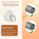 Αντιανεμικό εξωτερικό ρολό για κουρτίνες παραθύρων, ανταλλακτικά, κιτ ελαστικού 5