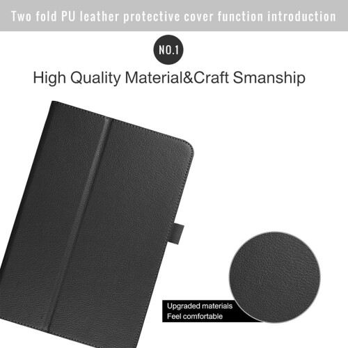 Capa de couro tipo Smart Folio compatível com Samsung Galaxy Tab S5e10.5 2019SM-T720T725. 2