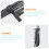 Snowboard schouderbanden Strapsicle loopfiets draagbaar skateboard winter 5
