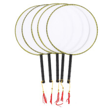 Conjunto de 5 Leques de Pintura DIY Redondos para Crianças - Brinquedo Educativo para Desenho