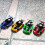 5-pack Pull Back Toy Inertial Go Kart 5