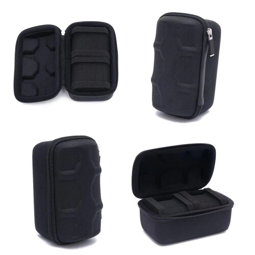 Estojo para relógio XISAOK EVA com 2 compartimentos, ideal para viagens e armazenamento de relógios inteligentes. 2