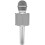 Karaokemicrofoon met luidspreker / Karaoke met microfoon – Bluetooth zilver 4