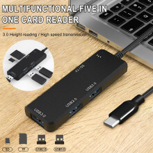 Kiplyki Wholesale4-Port USB3.0Ultra Slim Data Hub, do Surface Pro, XPS, notebooków, dysków flash USB, dysków twardych do urządzeń mobilnych i