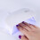 Μίνι λάμπα UV/LED 12w, Λάμπα νυχιών - Gel polish / υβριδικό gel Λευκό 2