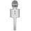 Karaokemicrofoon met luidspreker / Karaoke met microfoon – Bluetooth zilver 2