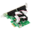 2X PCI Express2Ports Σειριακή Κάρτα Ελεγκτή RS232Com Db9 PCI-E1.0X1WCH382Chip με Βάση Χαμηλού Προφίλ 4