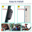 INF Bicycle alarm with remote control 113 dB Black 2