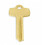 2pcs Key Blank, Brass, Best K Keyway, 6 Pins 1