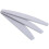 3er-Pack Halbmond-Zebra-Nagelfeile – 100/100 – Grau 1