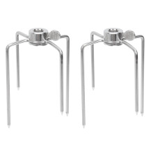 2 forchette da forno in acciaio inox per pollo arrosto, forchette da cucina per pollo arrosto